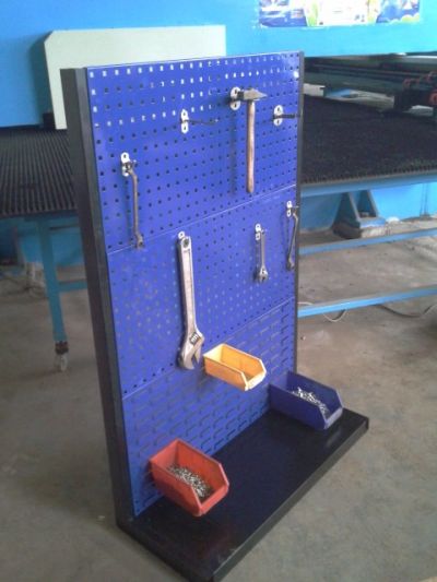 单面百叶工具挂板车