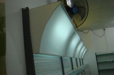 DC-7型侧灯箱货架